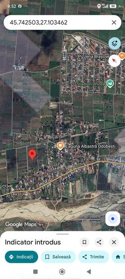 Teren de 2300 mp, în Unirea