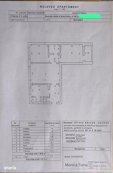 3 camere - Brancoveanu - Huedin - Aleea Uioara - 1