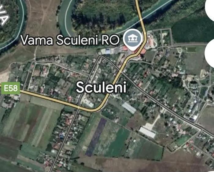 Teren de 10000 mp, în Sculeni