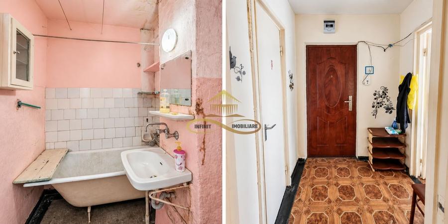 Apartament cu 2 camere semidecomandat, mobilat în Narcisa