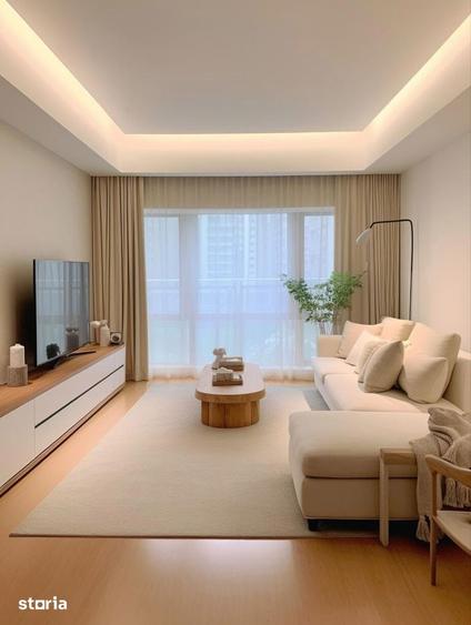Apartament cu 2 camere decomandat în Chiajna