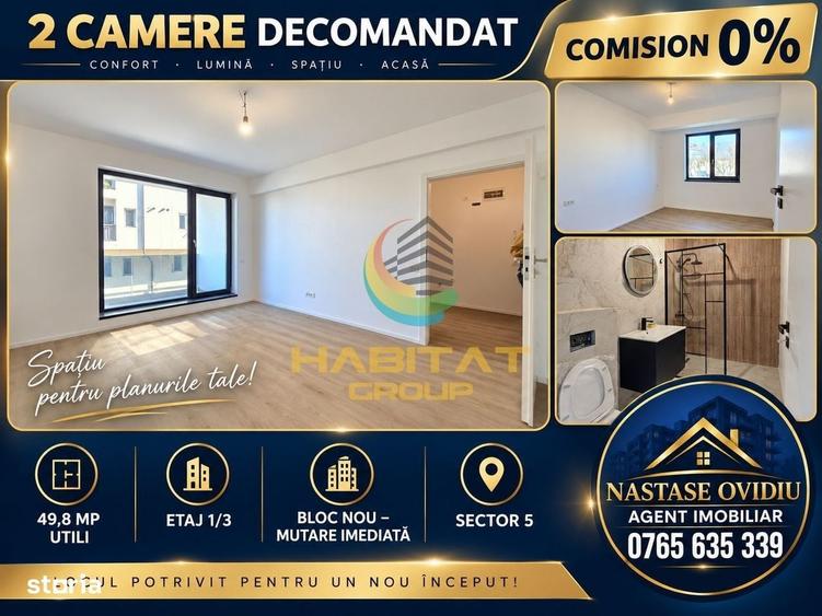 Apartament cu 2 camere decomandat în Ferentari