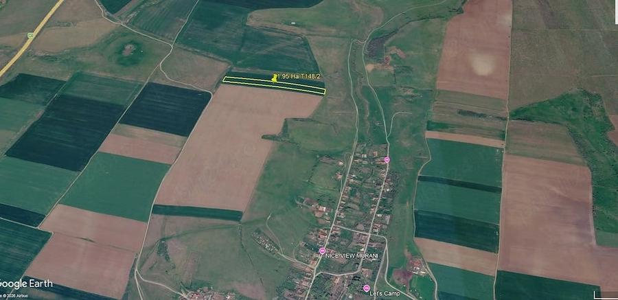 Teren de 19500 mp, în Pișchia