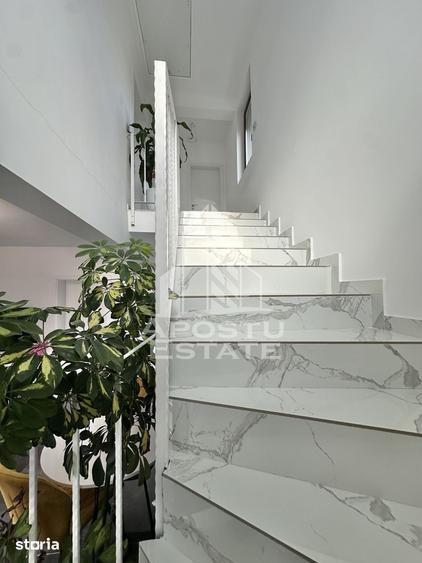 Duplex de inchiriat cu 3 camere si 2 bai complet mobilat in Giroc. - 12