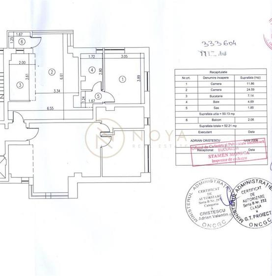 Apartament cu 2 camere decomandat, mobilat în Tineretului