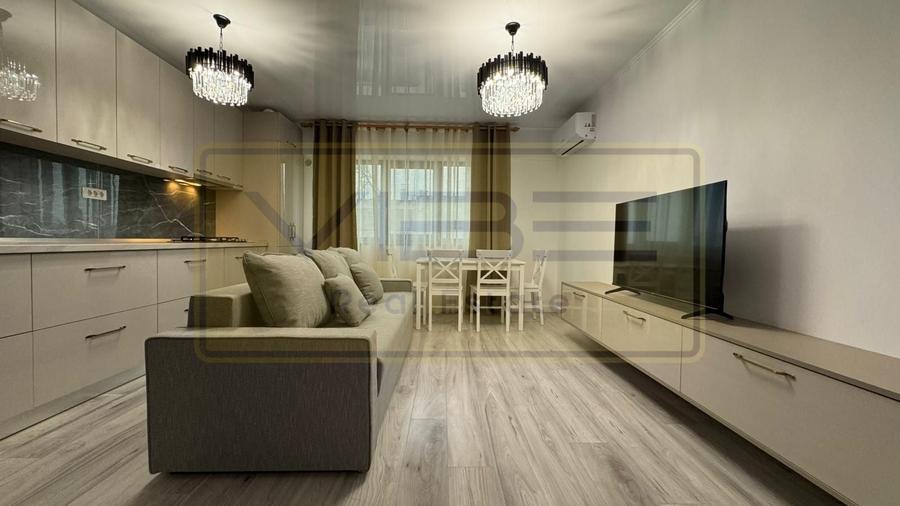Apartament cu 2 camere semidecomandat, mobilat în Nicolina