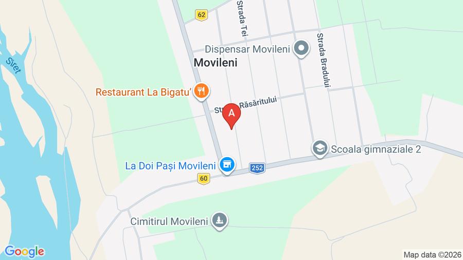 Teren Construcții intravilan de 785 mp, în Movileni