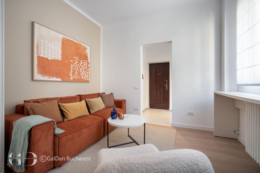 Apartament cu 3 camere, mobilat în Cișmigiu