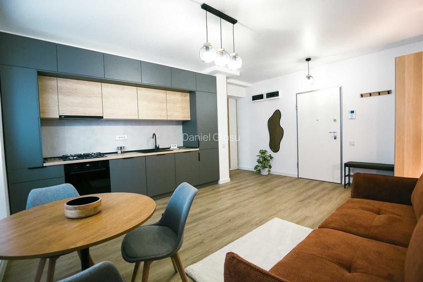 Prima inchiriere! Studio modern 2 camere, 50 mp, Victoria Homes Pipera-Tunari, Etaj 2/4