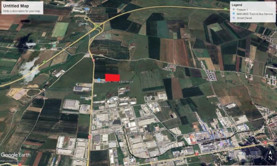 Vand teren 2.66 ha in zona industriala Vest - 3