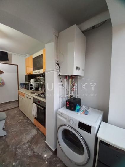 Apartament cu 3 camere semidecomandat, mobilat în Inel I