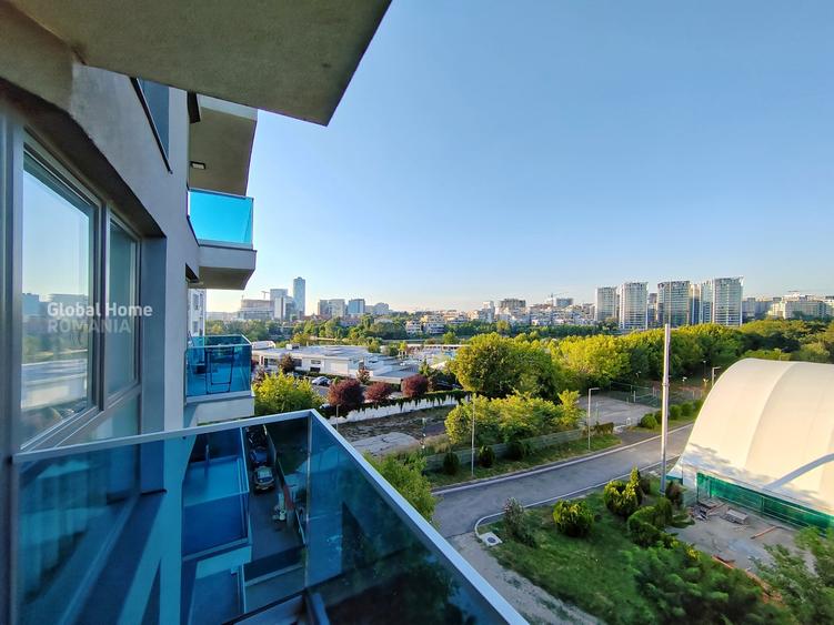 Apartament cu 2 camere semidecomandat, mobilat în Floreasca