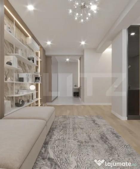Apartament cu 3 camere decomandat în Obcini