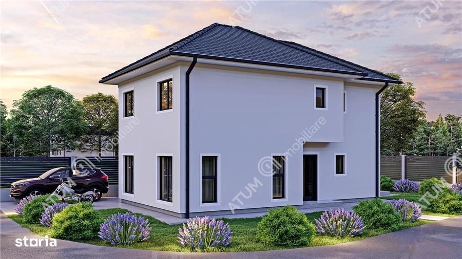 Casa individuala la cheie 4 camere decomandate si 340 mp teren - 1