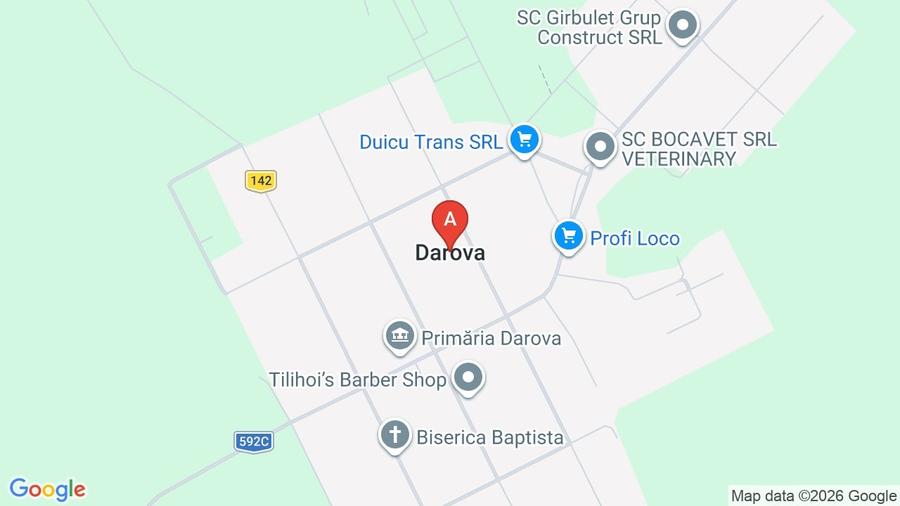 Casă cu 2 camere cu Teren 5040 Mp în Darova