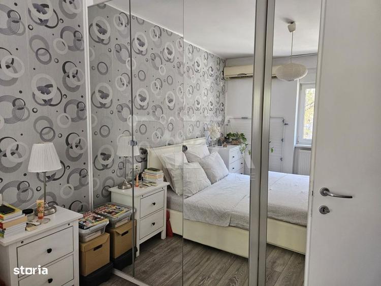 Apartament cu 2 camere semidecomandat, mobilat în Romană
