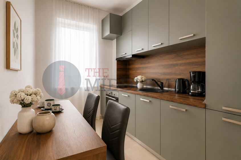 Apartament cu 3 camere decomandat, mobilat în P-ta Presei Libere