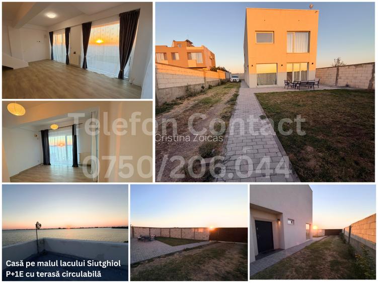 Oază de liniște pe malul lacului Siutghiol – Casă luminoasă P+1E, teren 500 mp