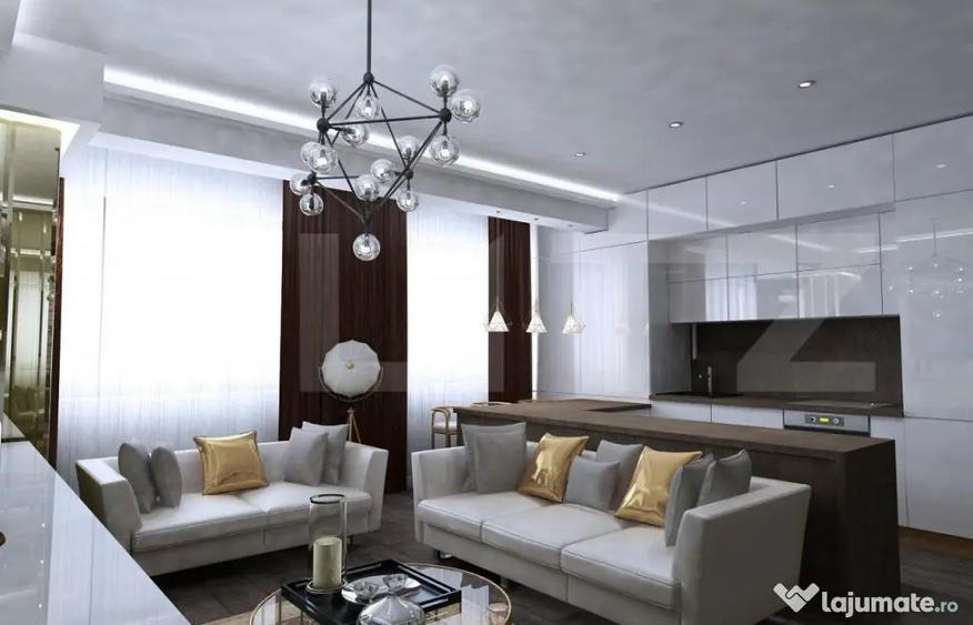 Apartament cu 3 camere decomandat, mobilat în Burdujeni