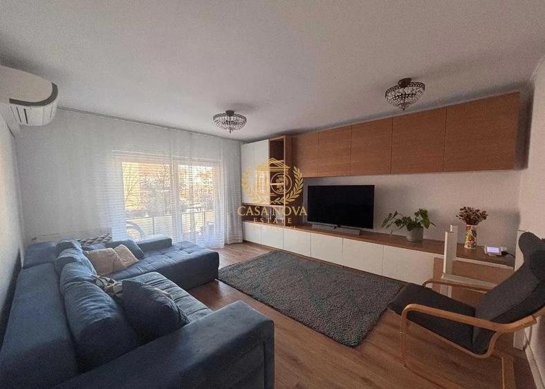 Apartament cu 4 camere decomandat, mobilat în Grigorescu