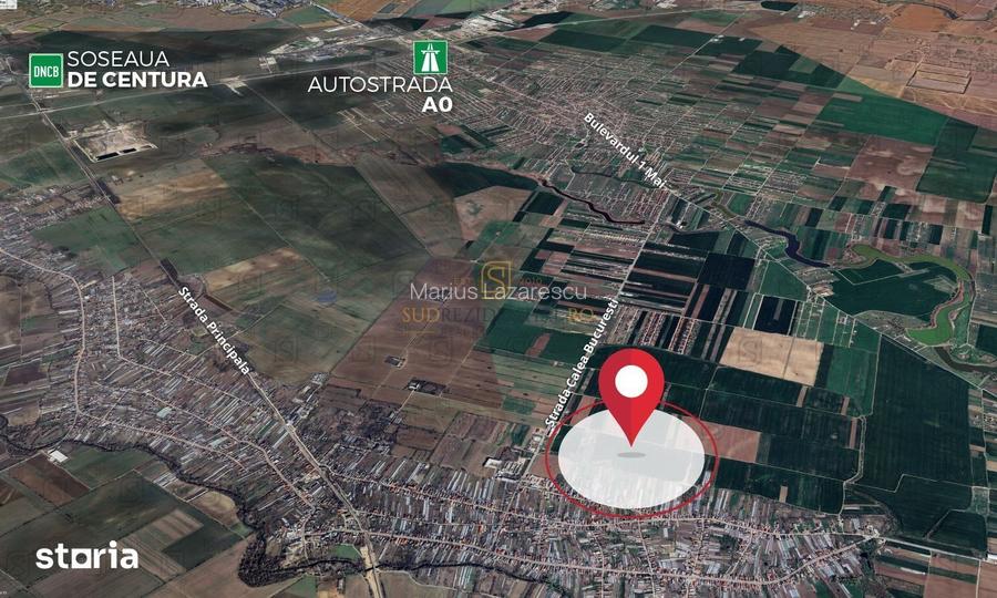 Teren de vanzare, ideal investitie - Vidra, Ilfov
