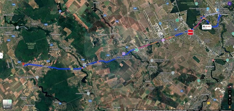 Teren Construcții intravilan de 14165 mp, în Ciolpani