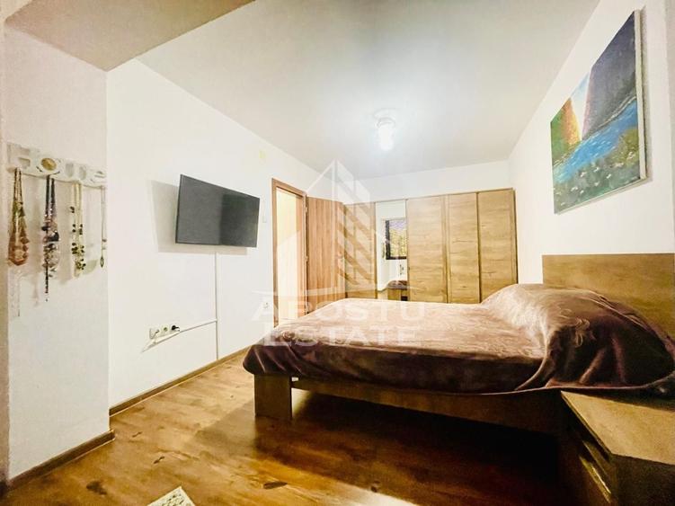Apartament cu 2 camere semidecomandat, mobilat în Podgoria