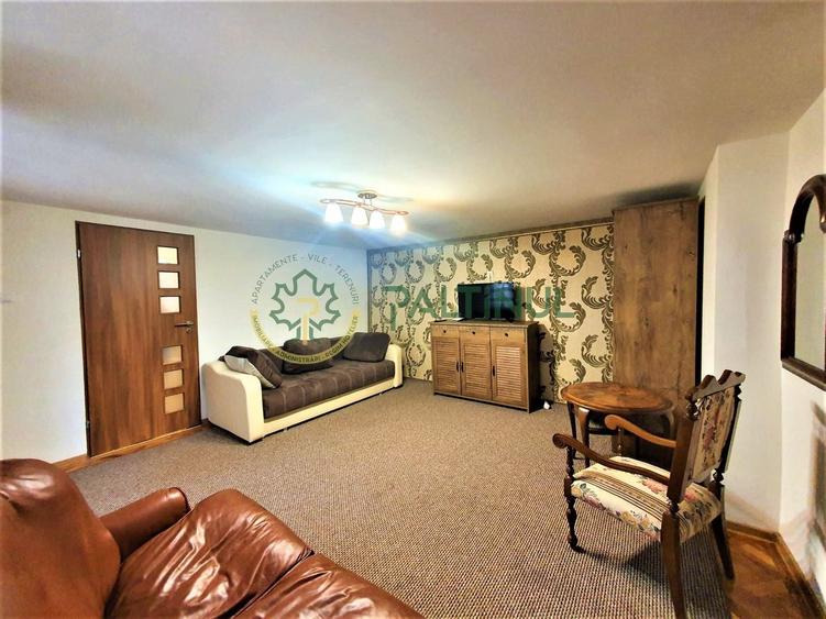 Apartament cu 2 camere semidecomandat, mobilat în Ultracentral