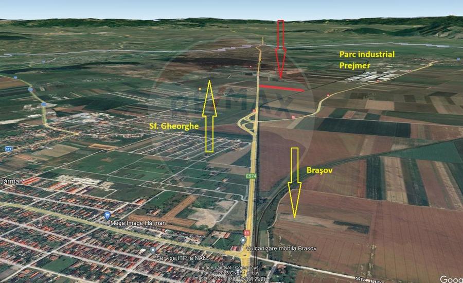 Teren Construcții intravilan de 20000 mp, în Hărman