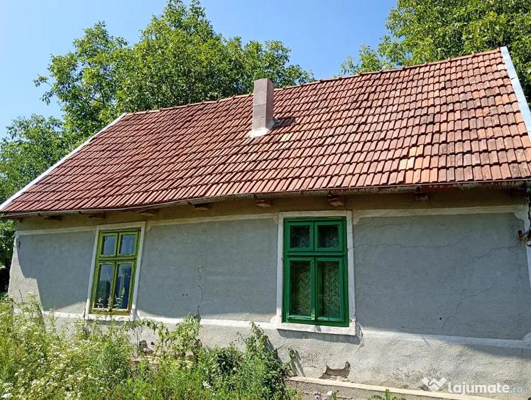Casă cu 2 camere cu Teren 1700 Mp în Bulci