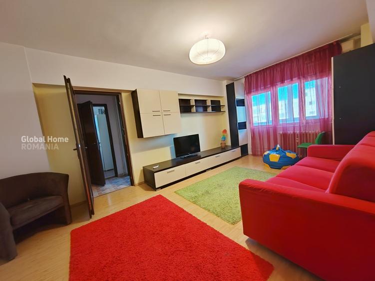 Apartament cu 3 camere semidecomandat, mobilat în Tineretului