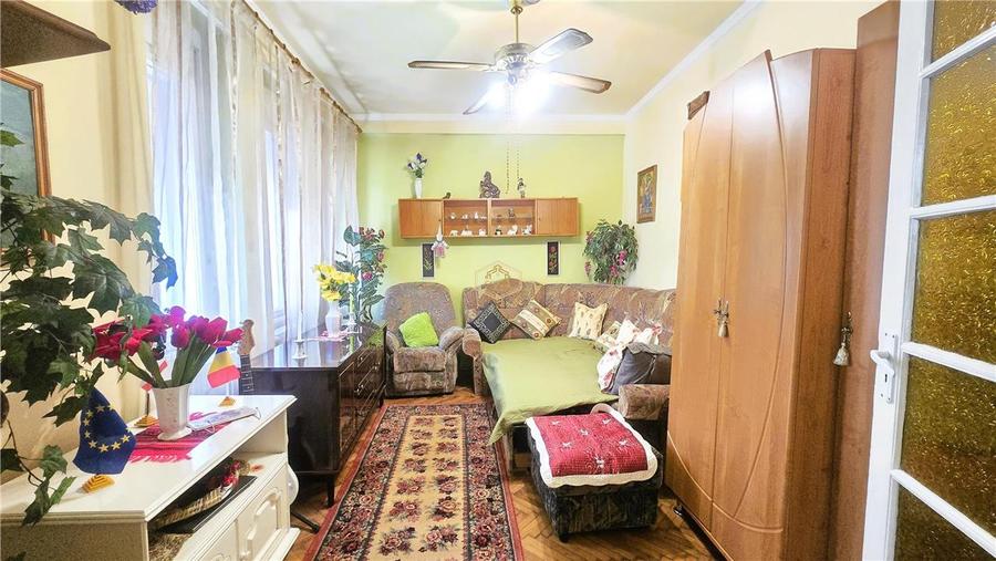 Apartament cu 2 camere nedecomandat în Ultracentral