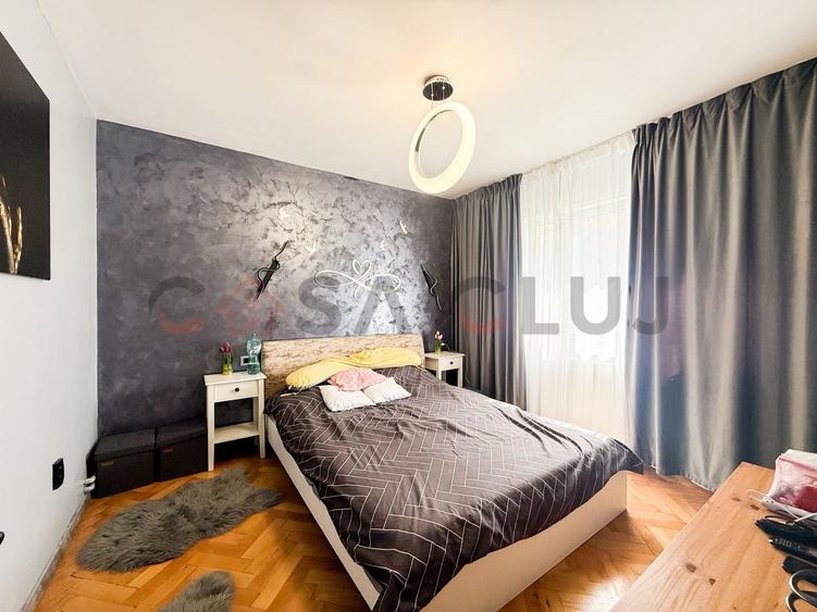 Apartament cu 2 camere decomandat, mobilat în Mănăștur