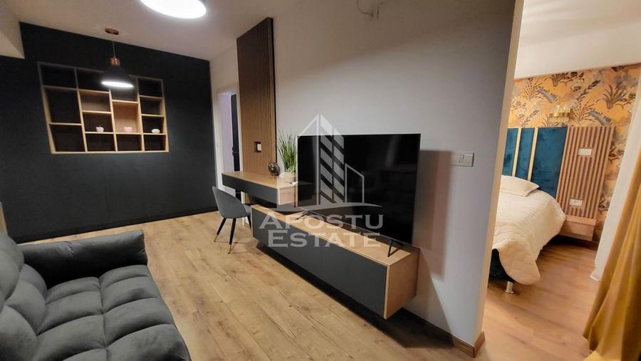 Apartament cu 2 camere semidecomandat, mobilat în Lipovei