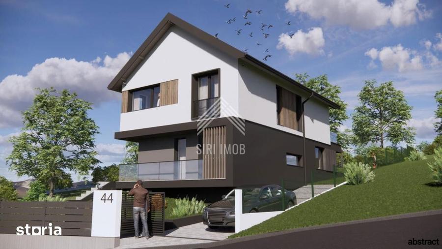 Casa individuala cu vedere panoramica, 136 mp + mansarda, Teren 700 mp - 1