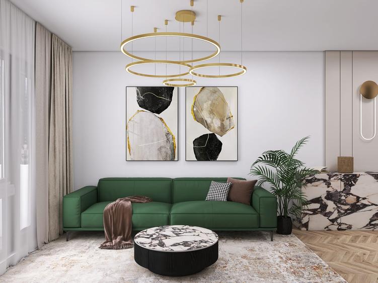 Apartament cu 2 camere decomandat în Palazu Mare