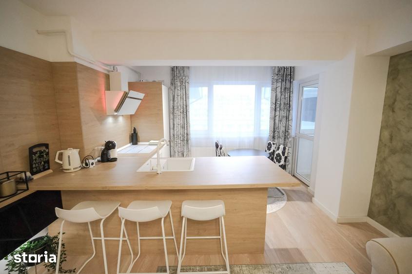 Apartament cu 2 camere semidecomandat în Rediu