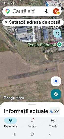 Vand teren zona sere Constan?a, suprafa?a 400mp , ideal pt investi?ie...pret 1600 euro tel 07202627 - 2