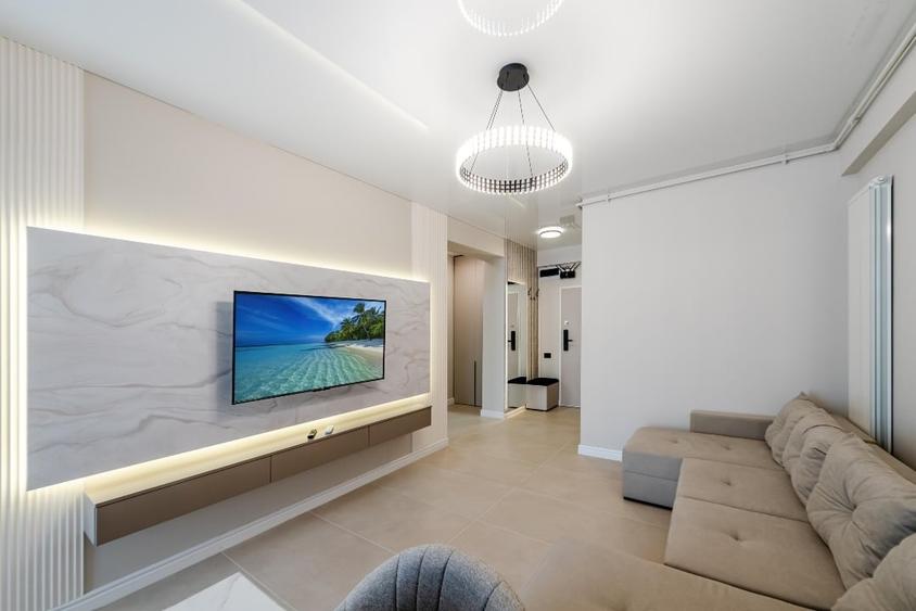 Apartament cu 2 camere, mobilat în Nord