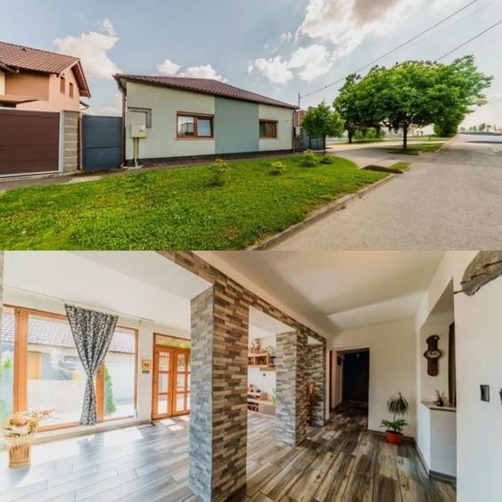 Casă cu 3 camere în Sânpaul