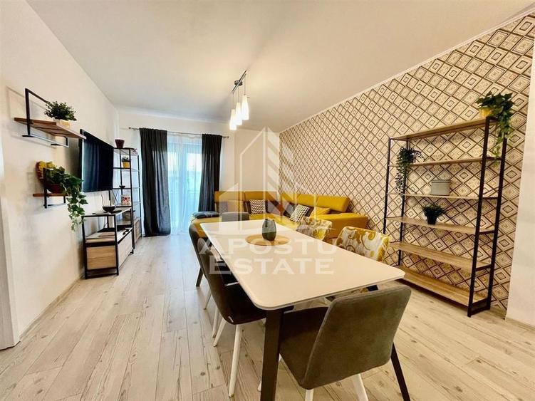 Apartament cu 3 camere decomandat, mobilat în Dumbrăvița — fotografia 2