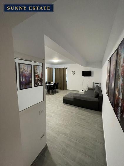 Apartament cu 2 camere semidecomandat, mobilat în Exterior Est