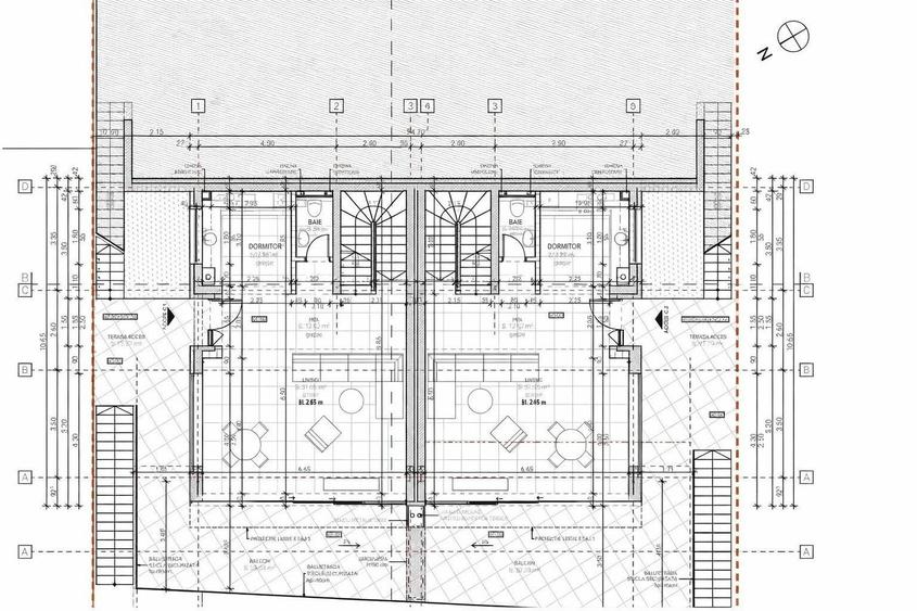 Duplex cu 4 camere cu Canalizare în Europa