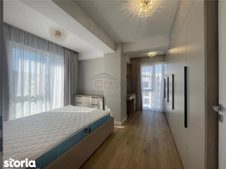 Apartament cu 3 camere decomandat, mobilat în Central