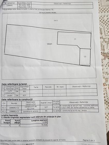 Casă cu 4 camere în Central