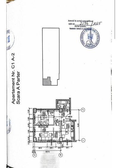 Apartament cu 2 camere decomandat în Exterior Vest
