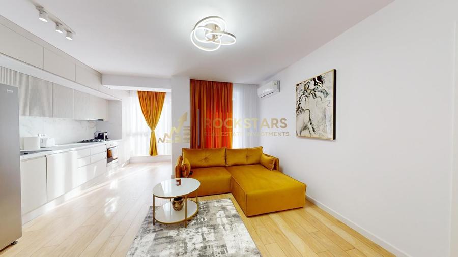 Apartament cu 2 camere decomandat, mobilat în Pipera — fotografia 3