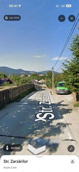 Teren de 2500 mp, în Bistrița