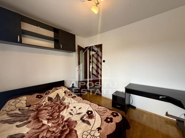 Apartament cu 2 camere semidecomandat, mobilat în Girocului