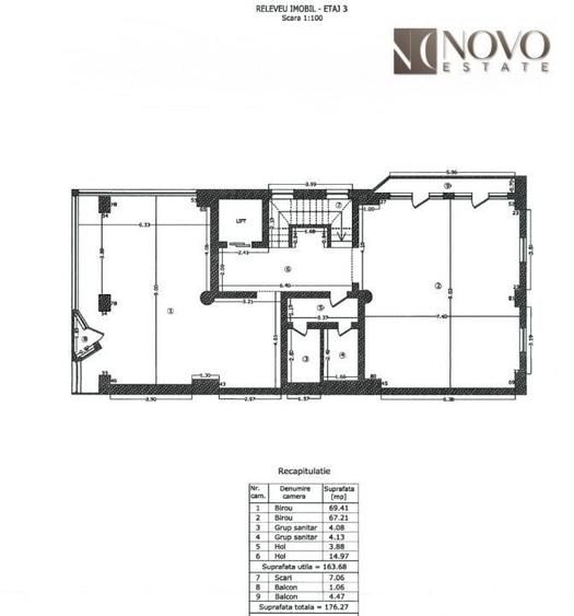 Spațiu comercial, de 945 mp, în Calea Plevnei